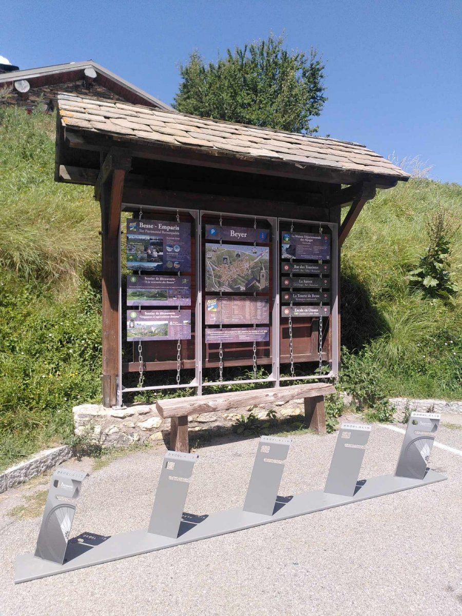 5-place bike rack - Parking Beyer - Bike Oisans UK