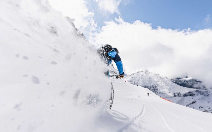 Sarenne Snowbike_Alpe d’Huez