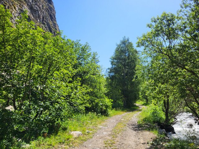 Along the Sarenne River