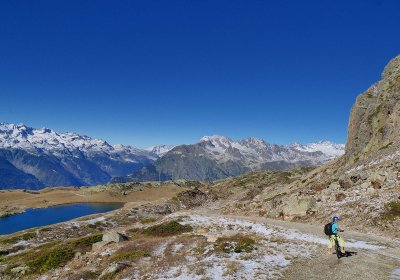 E-bike lake tour from Alpe d’Huez